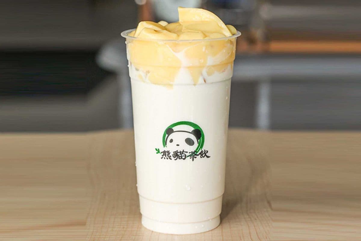 Pudding Milk Green Tea 布丁奶綠