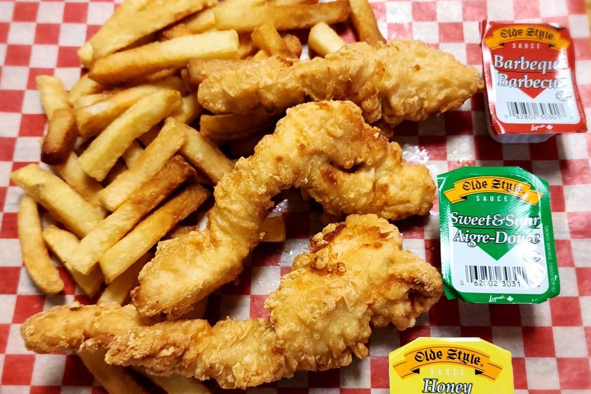 Tenders and Fries or Wedges