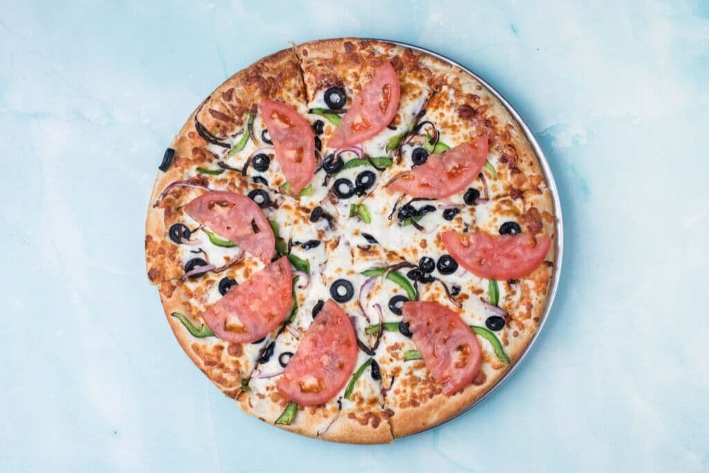 14" Extra-Large Veggie Pizza