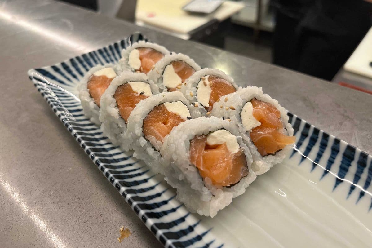 Salmon Cream Cheese Roll