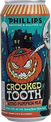 PHILLIPS BREWING CROOKED TOOTH NITRO PUMPKIN ALE TALL CAN (473ML)