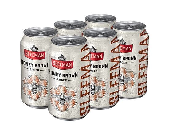 SLEEMAN HONEY BROWN 6 CAN (6 x 355ml)