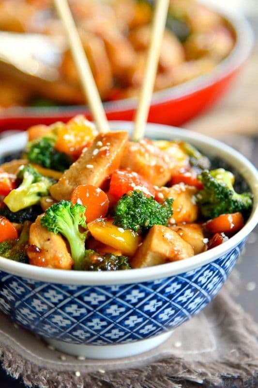 Chicken with Mixed Vegetables