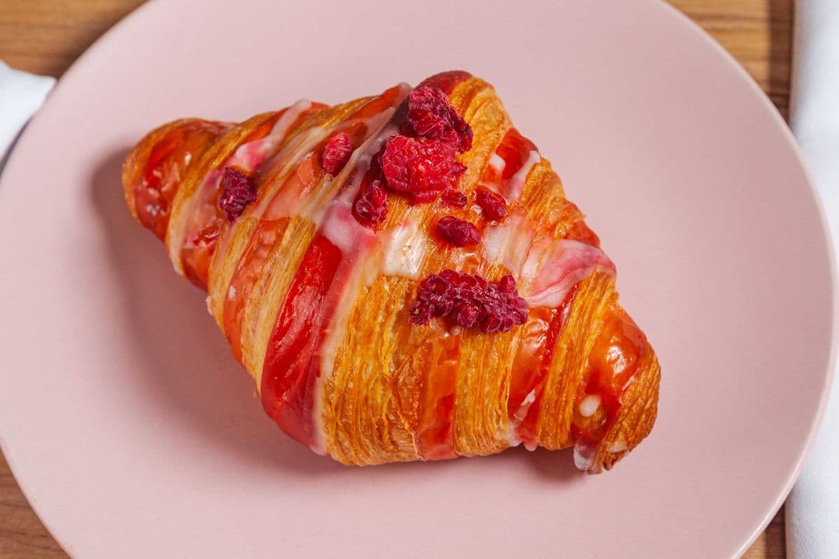 Raspberry Swirl Croissant