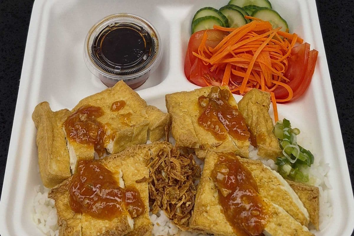 Tofu Rice Plate