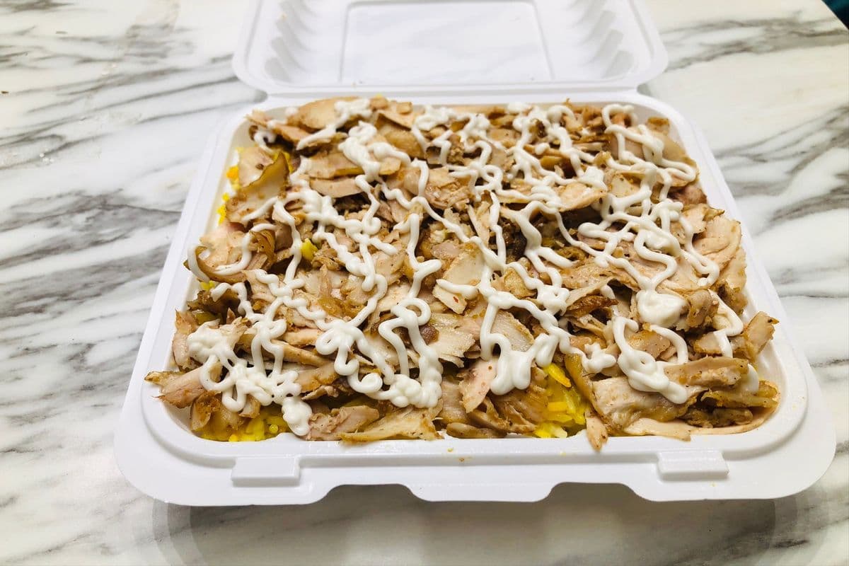 Chicken Shawarma on Rice