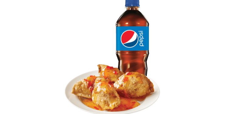 Fried Dumpling & Bottled Drink Combo