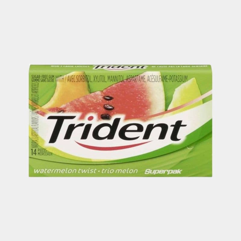 Trident Watermelon Twist Gum (14 Units)