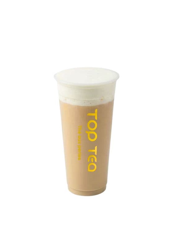 A2 Milk tea with cheese foam / /Thé au lait avec mousse au fromage