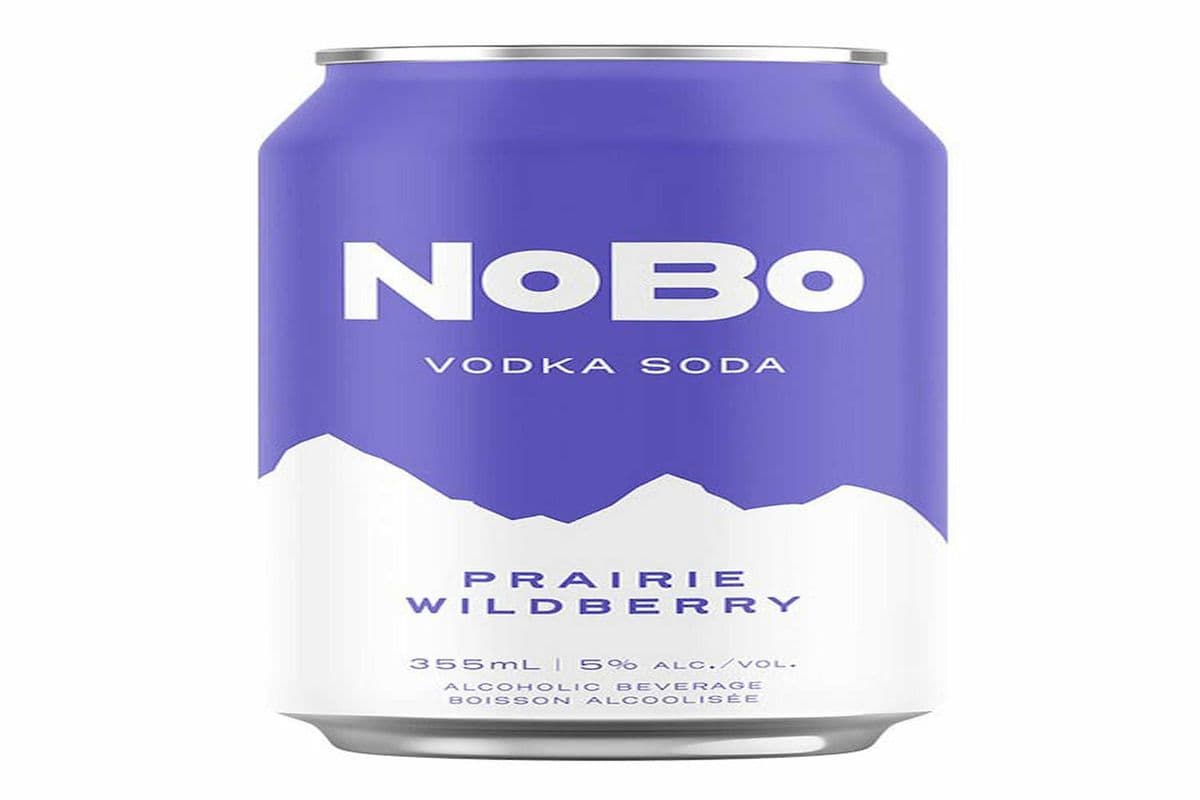 NOBO PRAIRIE WILDBERRY VODKA SODA 6PACK (1 x 6*355ML)