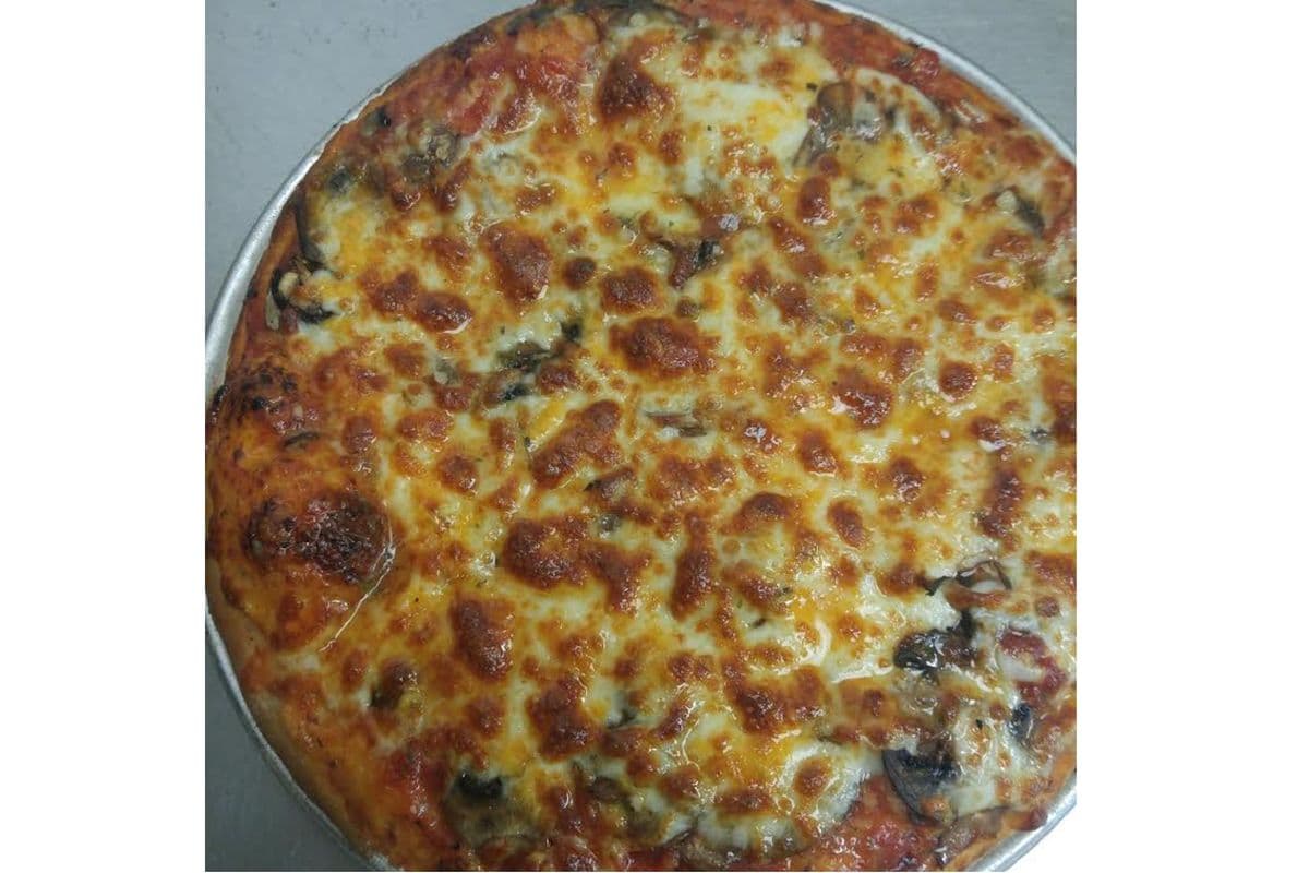 10" Pizza fromage extra champignons / 10" Pizza Cheese Extra Mushrooms
