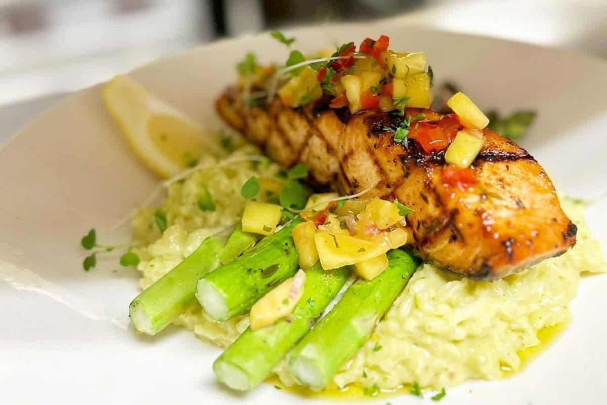 Salmon Risotto