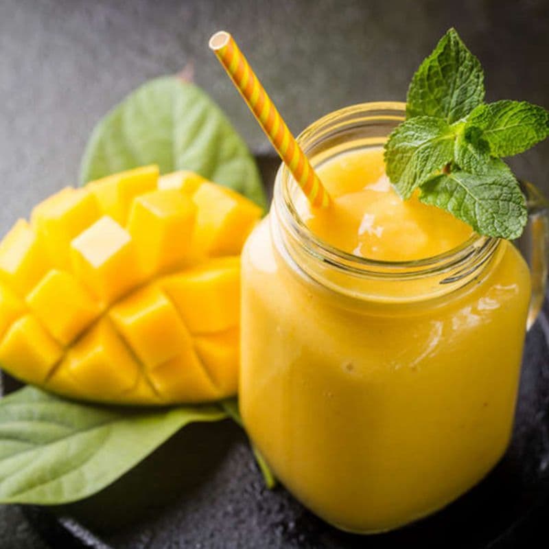 Mango Cheesecake Ice Cream Shake