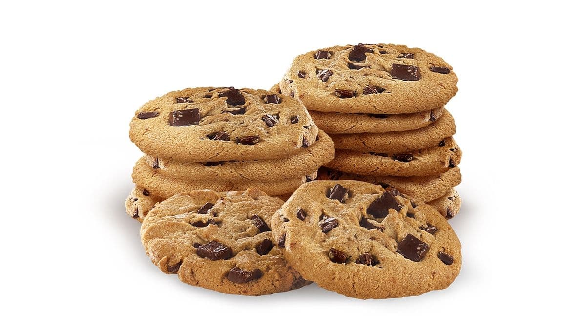 12-Pack Chocolate Chunk Cookies (Side)