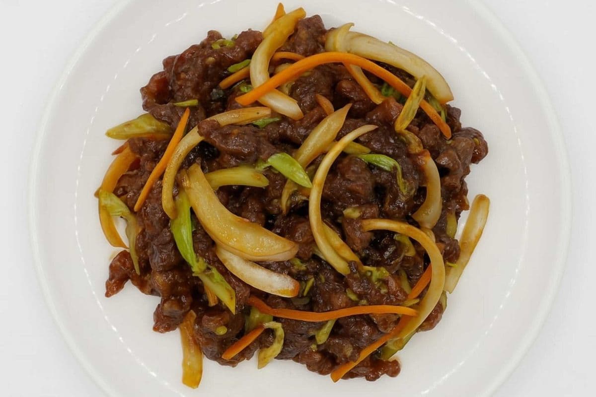 B5. Spicy Ginger Beef(Spicy) - 乾煸牛肉絲(辣)