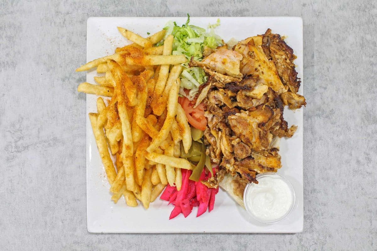 Chicken Shawarma Plate