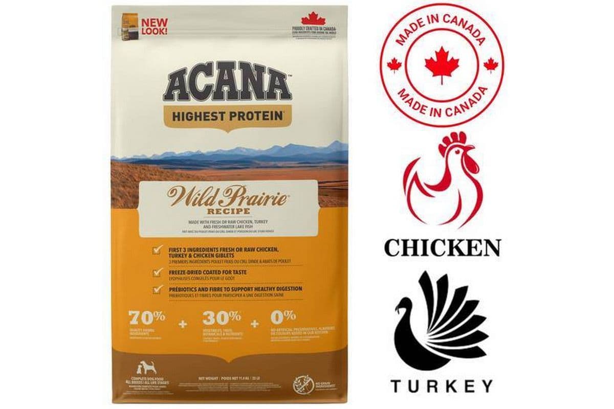 Acana - Wild Prairie Adult Dry Dog Food (25 lb)