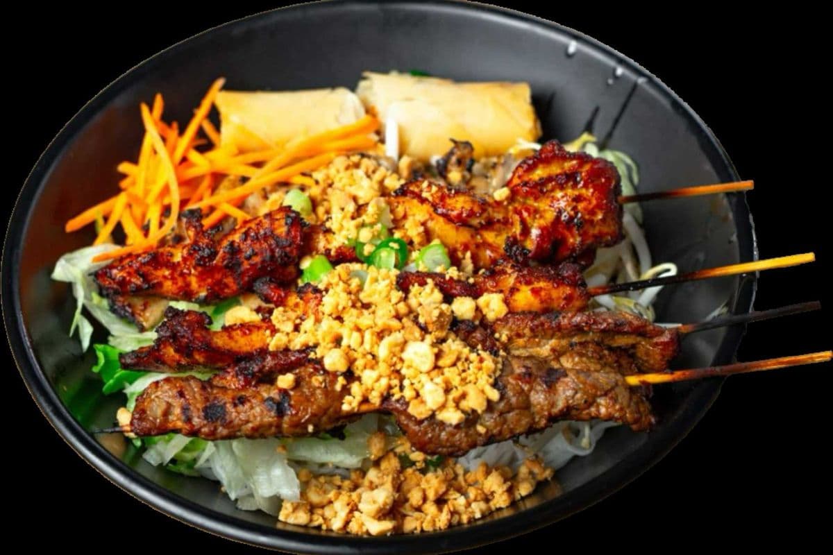 Grilled Chicken Rice Vermicelli