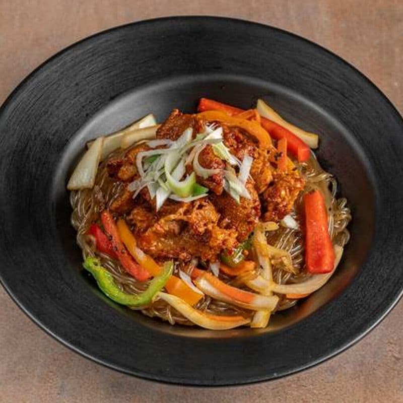 Japche jeyuk (porc épicé) / Jeyuk (Spicy Pork) Japche