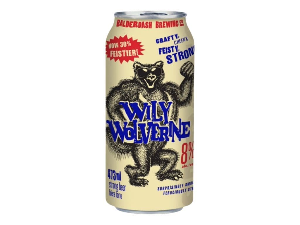 Willy Wolverine Tall Can