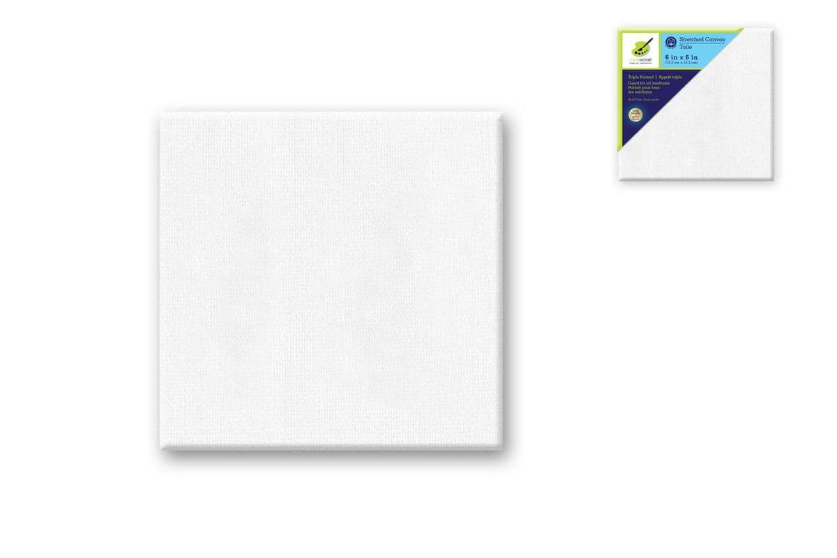 Stretch Canvas: Square 6"x6" [CP304]