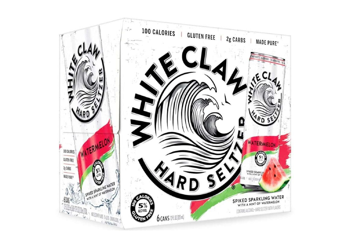 White Claw Seltzer Watermelon (6 Cans) (6 x 355ML)