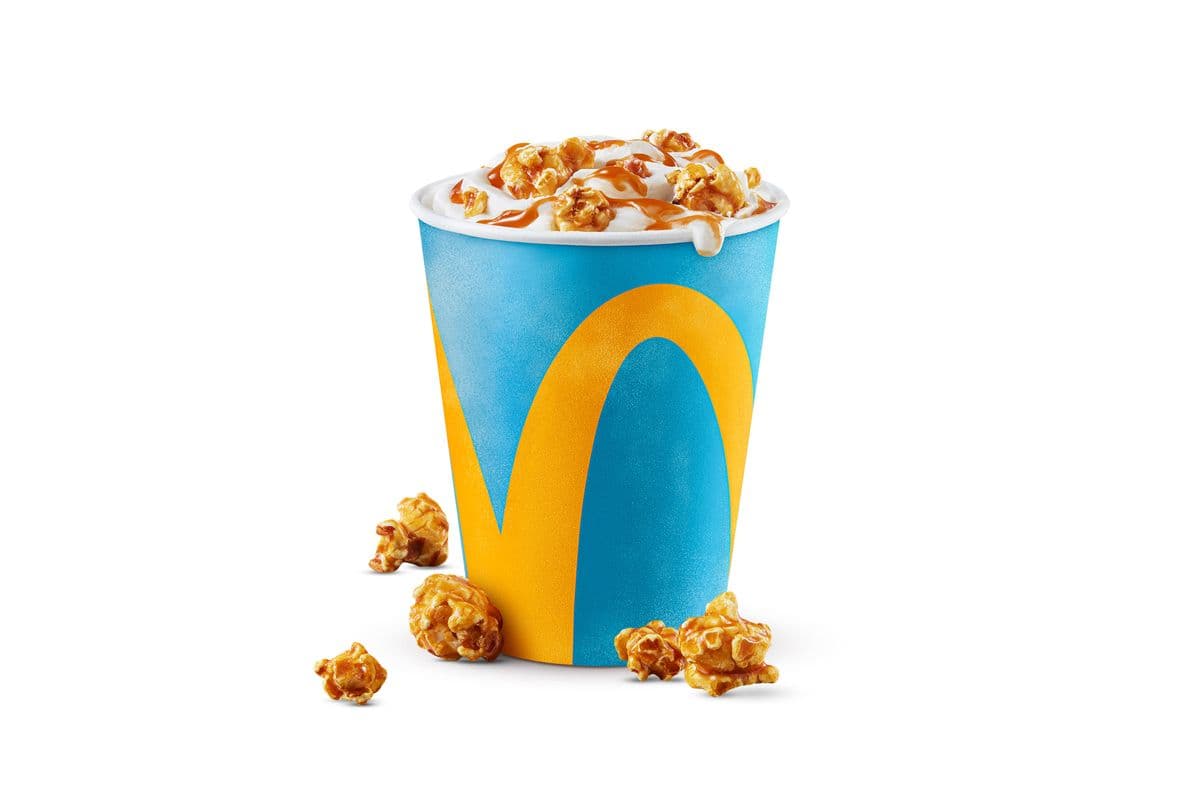 Caramel Popcorn McFlurry [410.0 Cals]