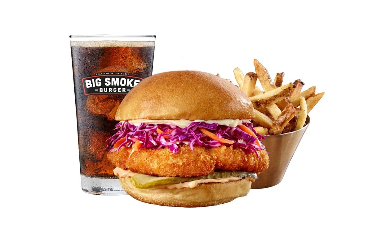Crispy Chipotle Chicken Burger Combo