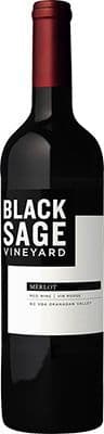 BLACK SAGE MERLOT (750ML)
