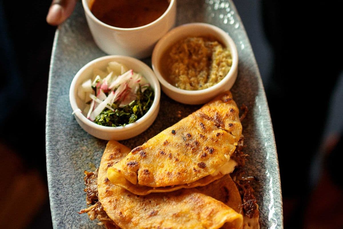 Duck and Chorizo Tacos