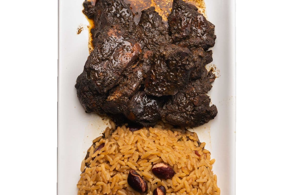 Jerk Chicken Rice & Peas