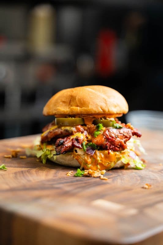 Tandoori Chicken Melt