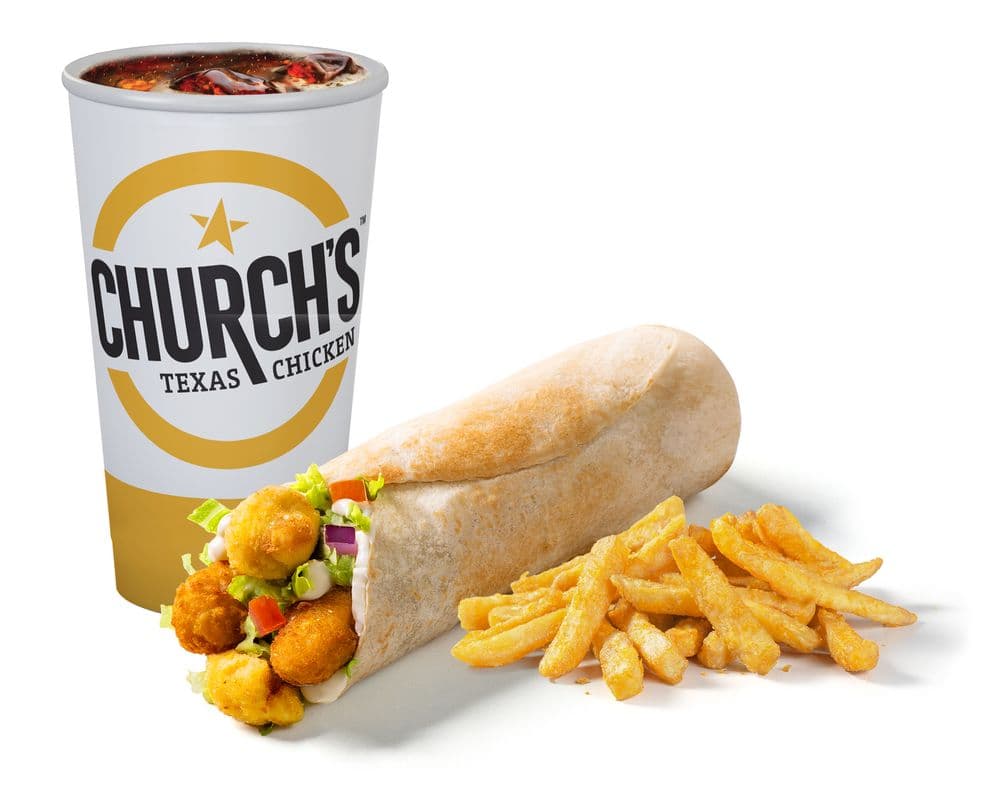 Veggie Wrap Combo