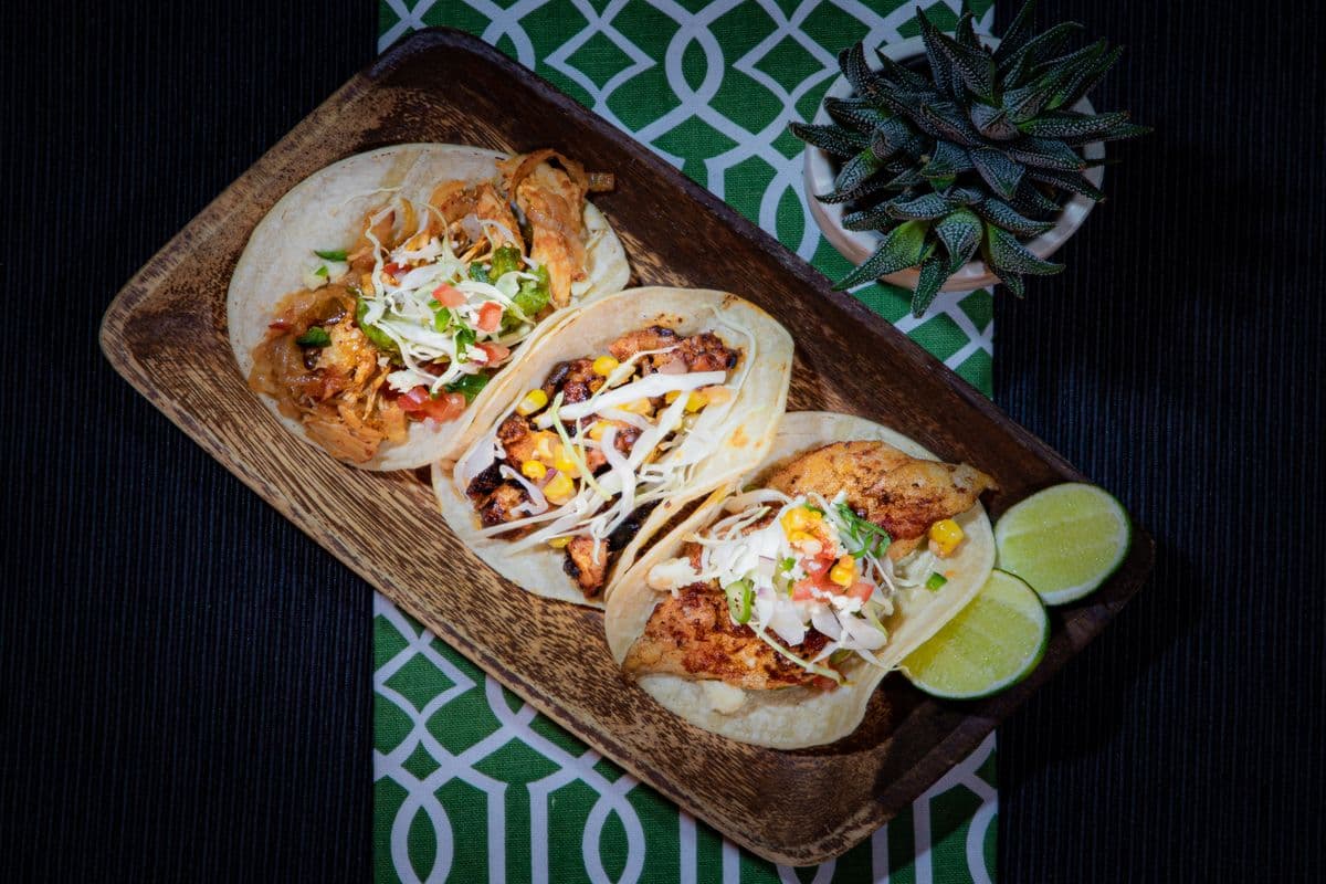 Three Tacos