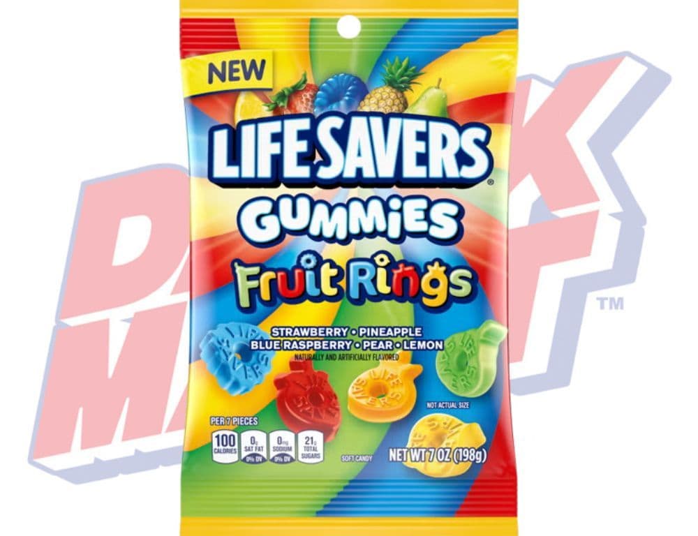 Lifesavers Gummies Fruit Rings - 7oz