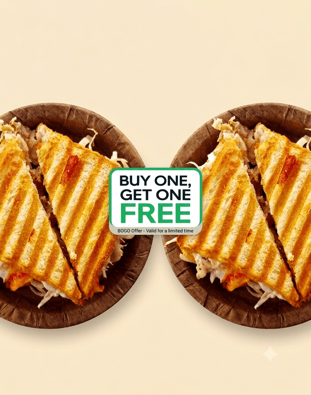 BOGO- Grilled Cheese Sandwich