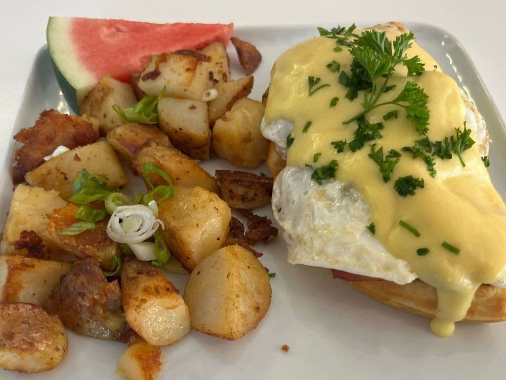 The Hangover Waffle Benny
