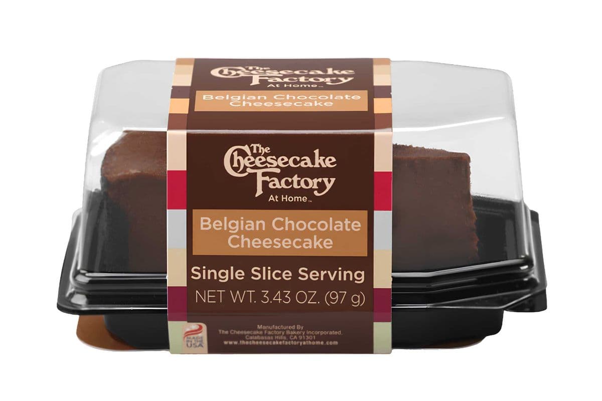Belgian Chocolate Cheesecake Slice