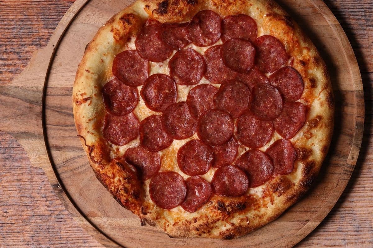 Halal Pepperoni Pizza