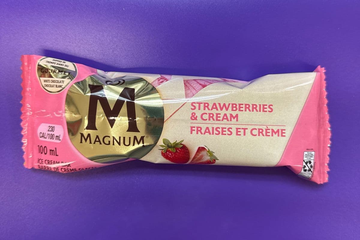 Magnum Strawberries & Cream Ice Cream