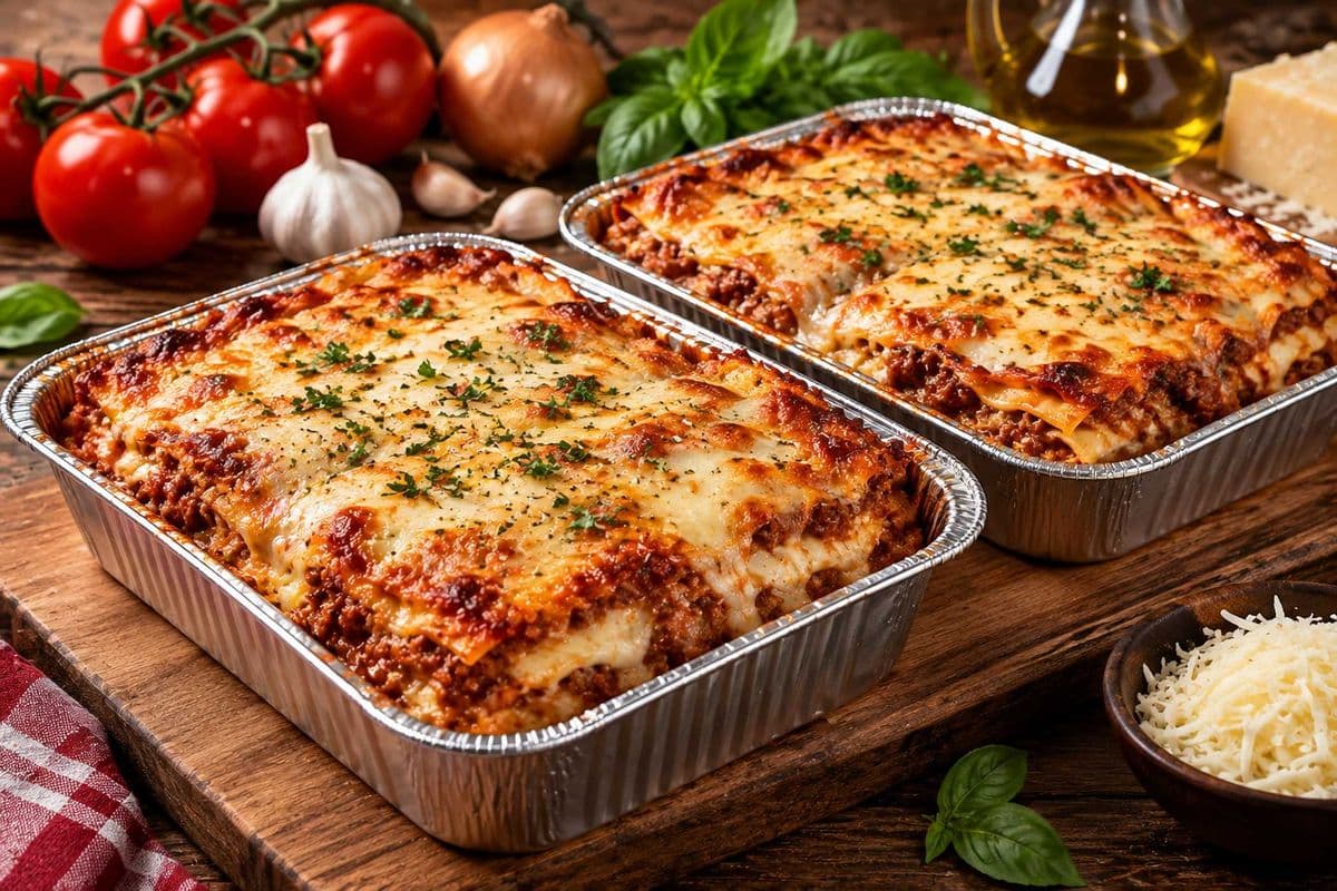 Two Lasagnas