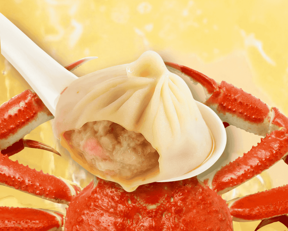 20. Juicy Pork & Crab Dumpling / Porc & Crabe des Neiges Xiao Long Bao