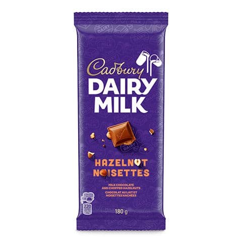 Cadbury Dairy Milk Hazelnut 180g (was $9.59)