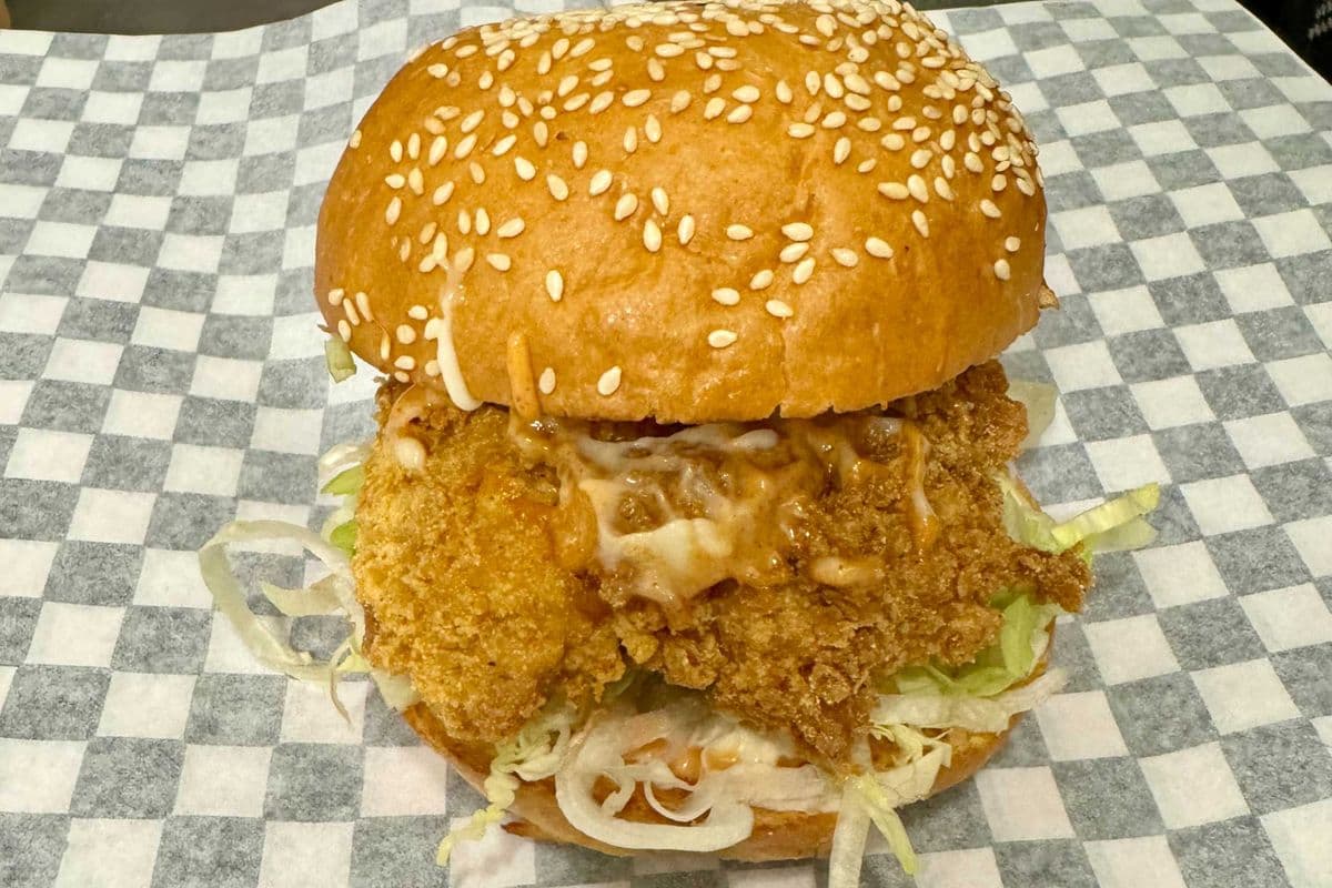 Zesty Cajun Chicken Burger