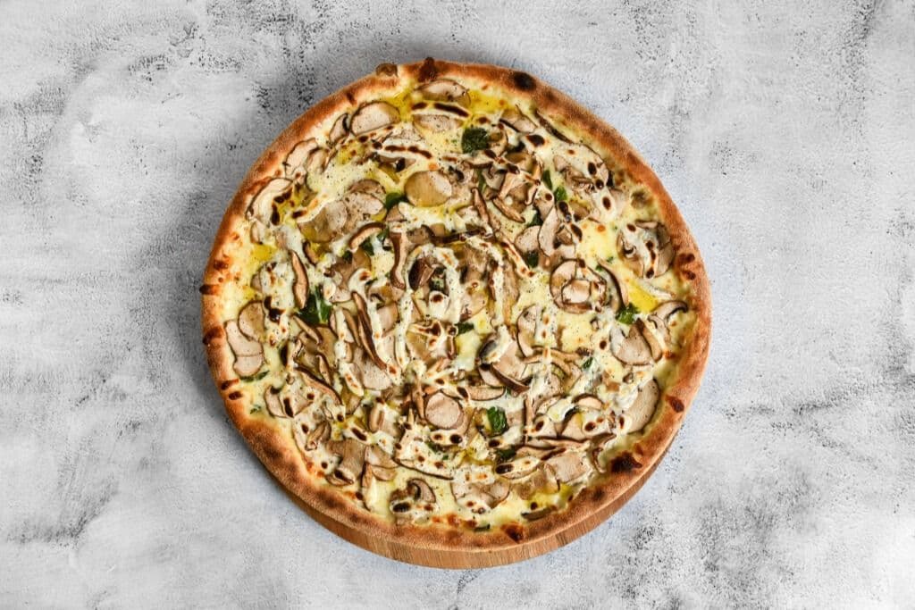Mille Funghi White Base-BOGO 12"