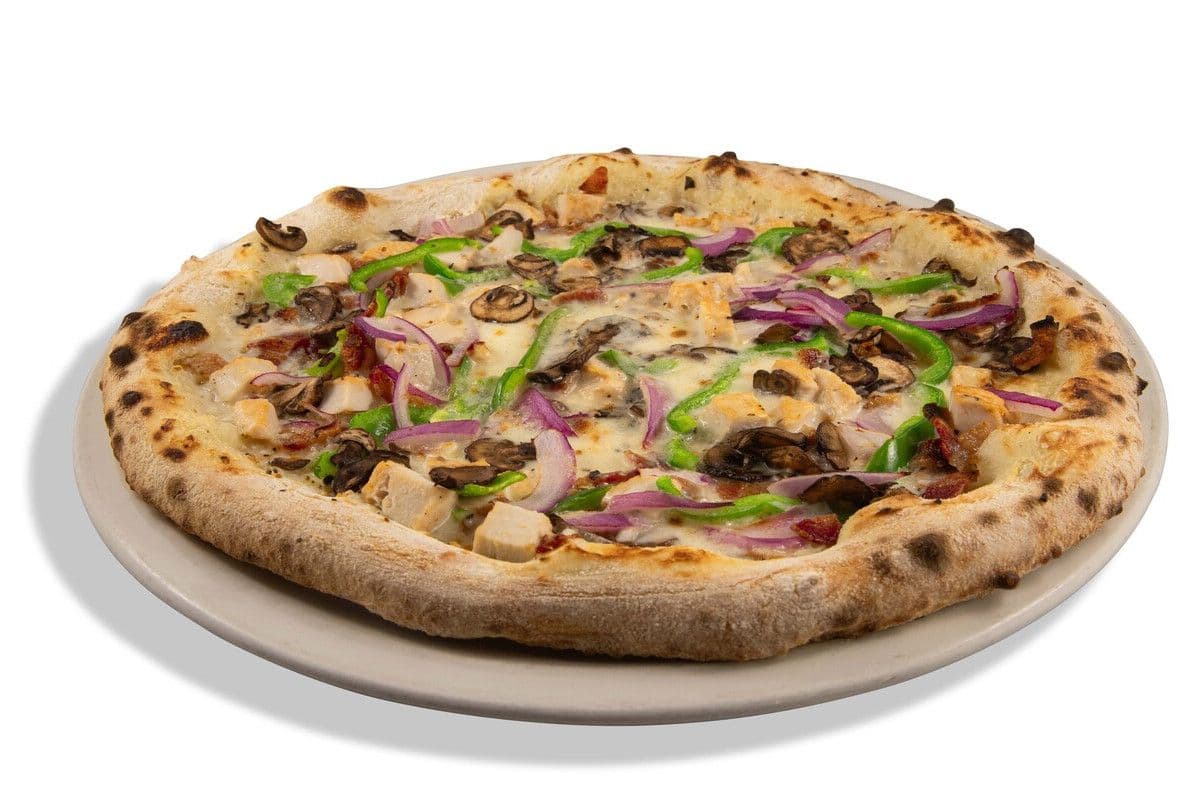 12" Regular Chicken Alla Alfredo Pizza