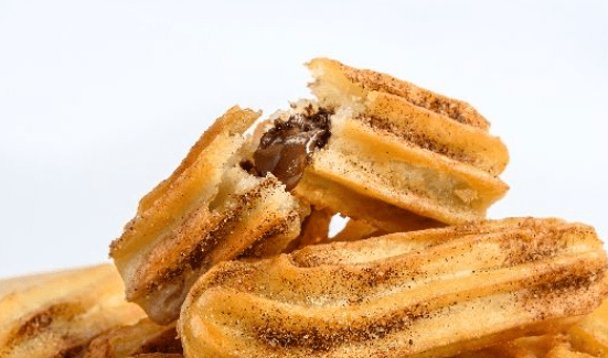 Chocolate Filled Churros (3 pcs)