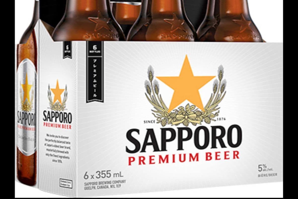 Beers Sapporo Premium Beer (6 Bottles) (6 x 6*355ML )