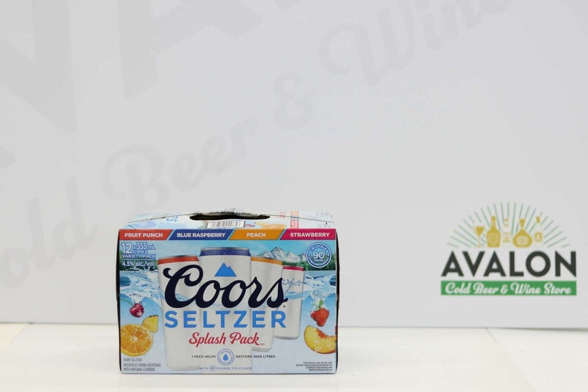 Coors Seltzer Splash Mix 12pk (12 x 355ml)