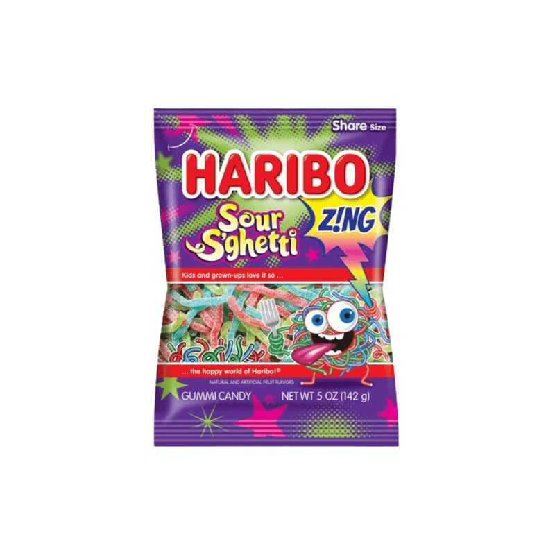 Haribo Sour S’ghetti – USA (5oz)